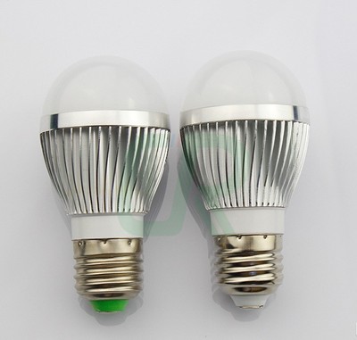 【LED高亮度鋁合金球泡燈 5W LED球泡】價格,廠家,圖片,LED球泡燈,中山市科貝照明科技-